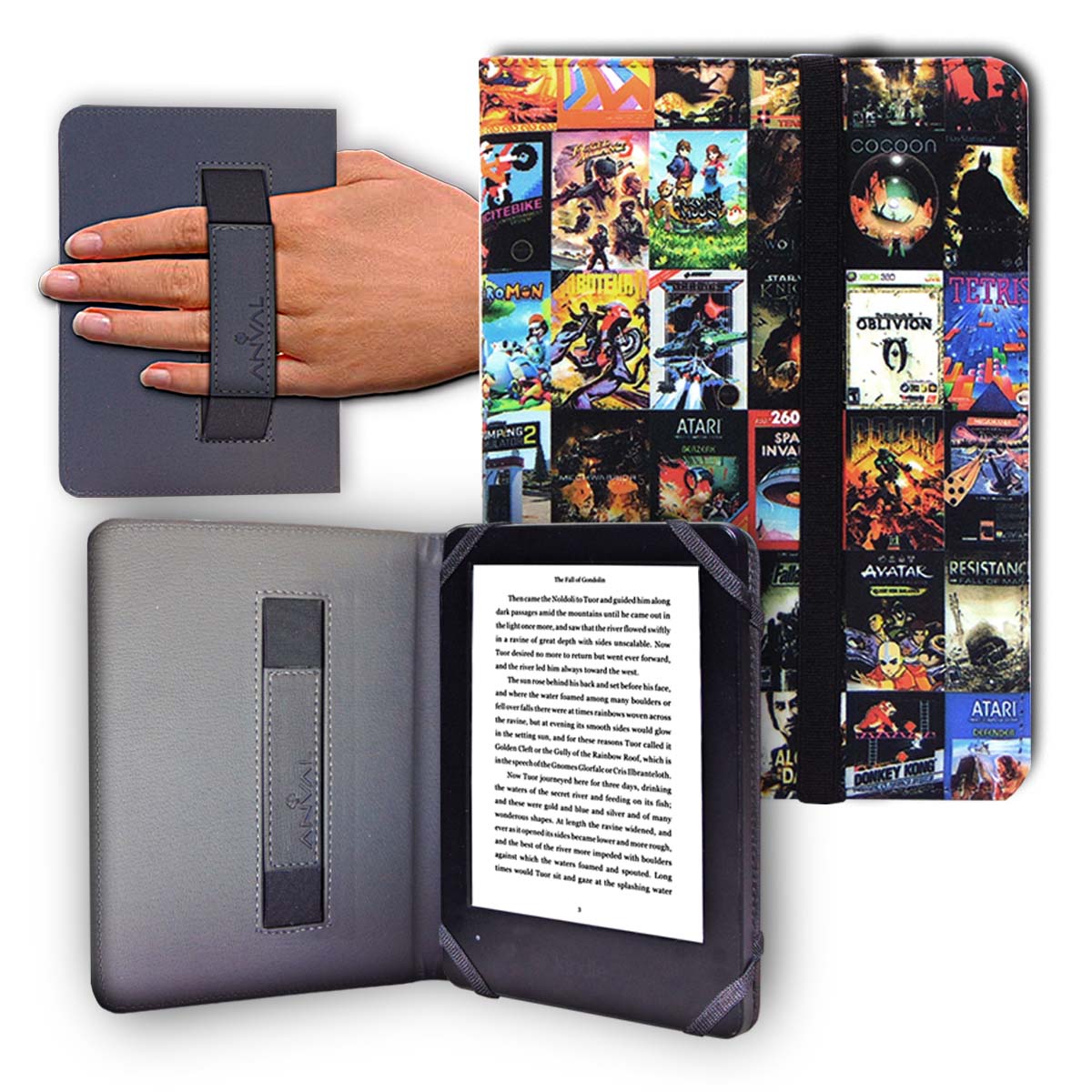 Funda Personalizable para ebook - ESTAMPADOS (Elástico)