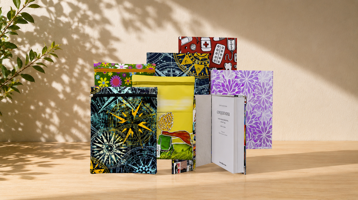 FUNDAS LIBROS CON CREMALLERA Y COMUNES