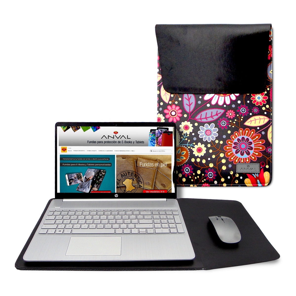 Funda PERSONALIZABLE para Notebook - Ordenador Portátil - Vertical