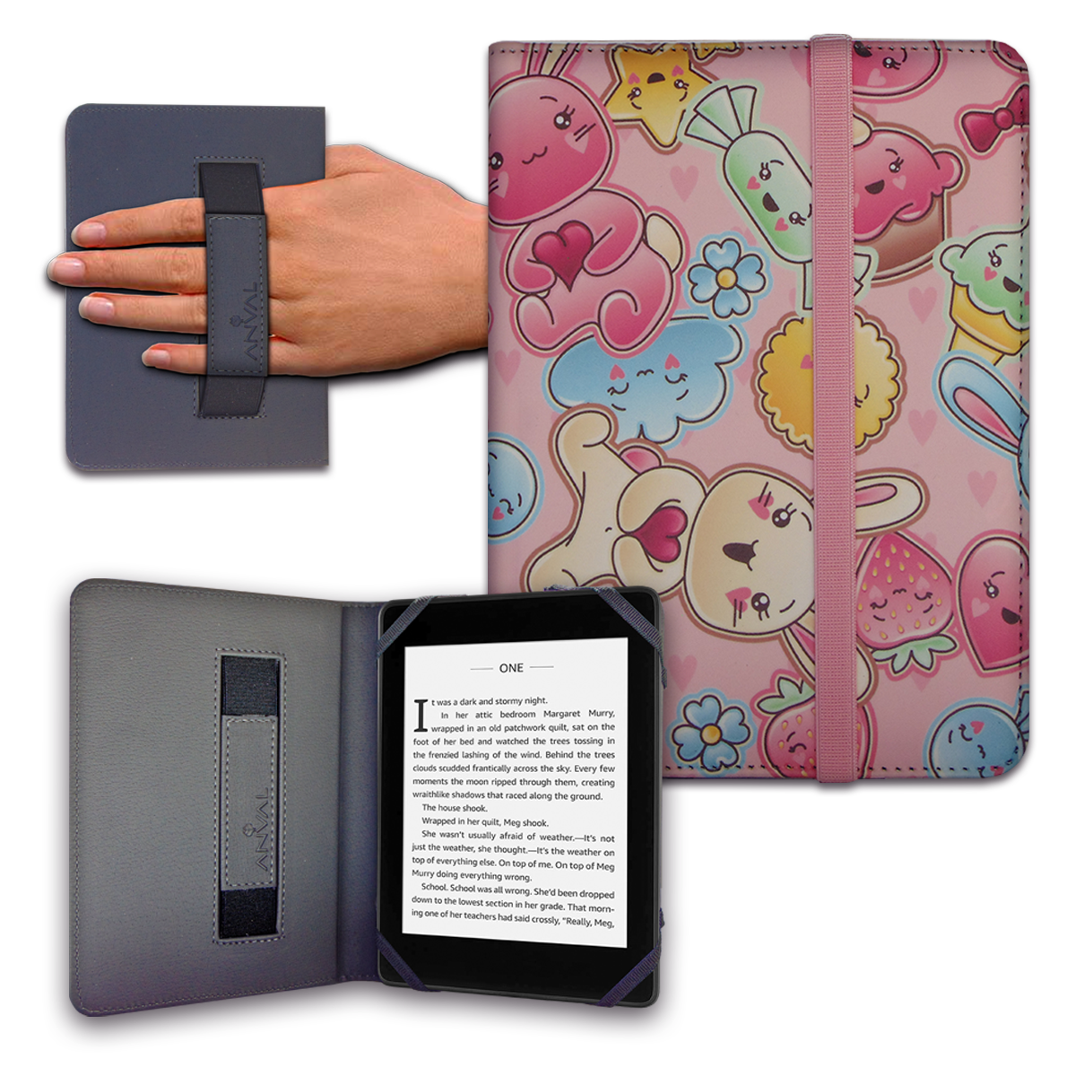 Funda Personalizable para ebook - ESTAMPADOS (Elástico)