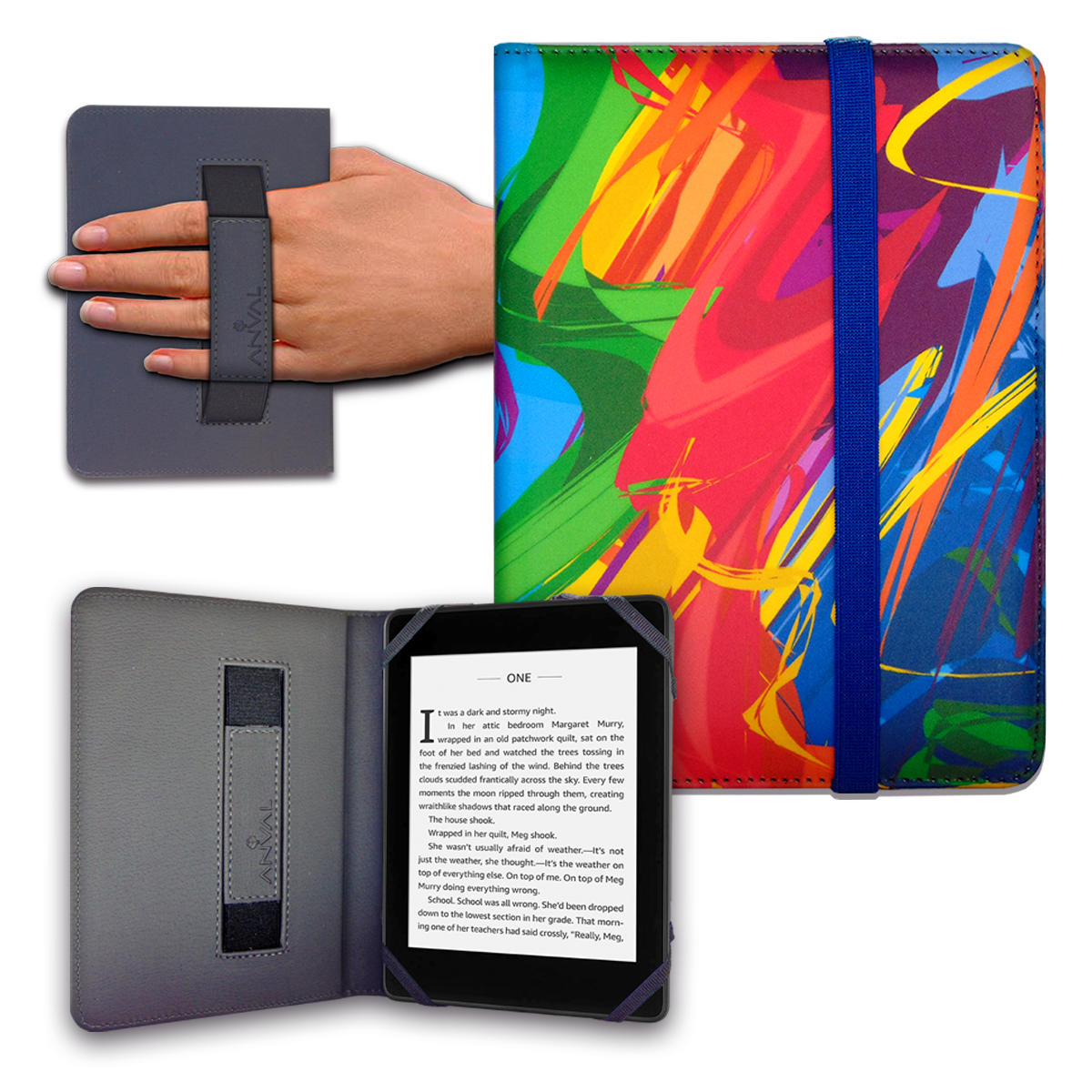 Funda Personalizable para ebook - ESTAMPADOS (Elástico)
