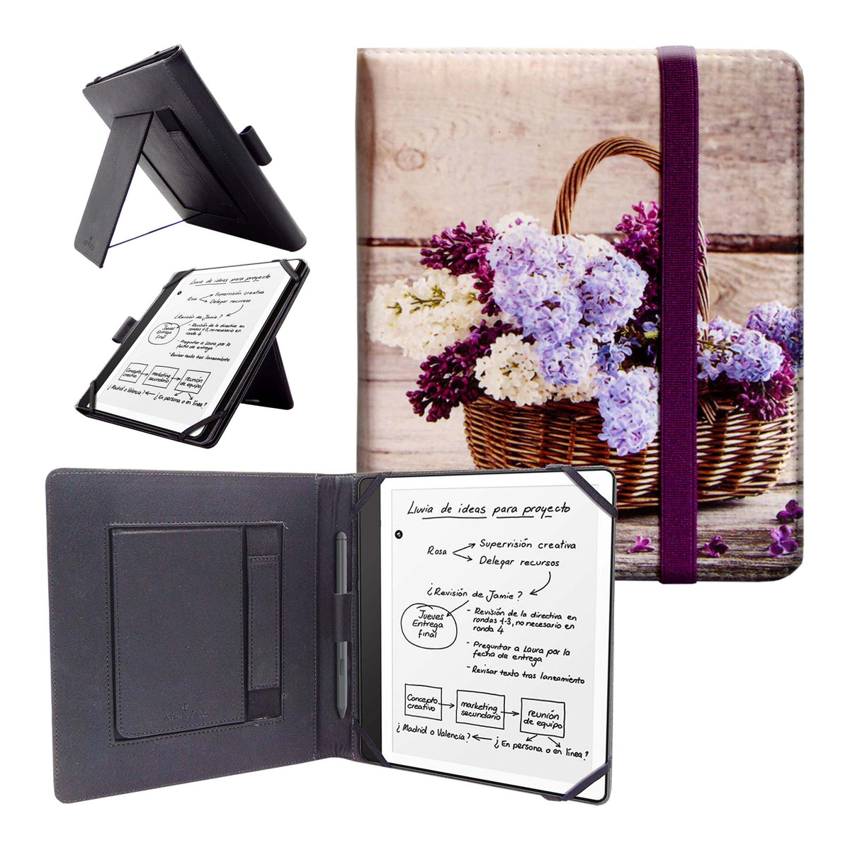 Funda para KINDLE SCRIBE - ESTAMPADOS (Elástico)
