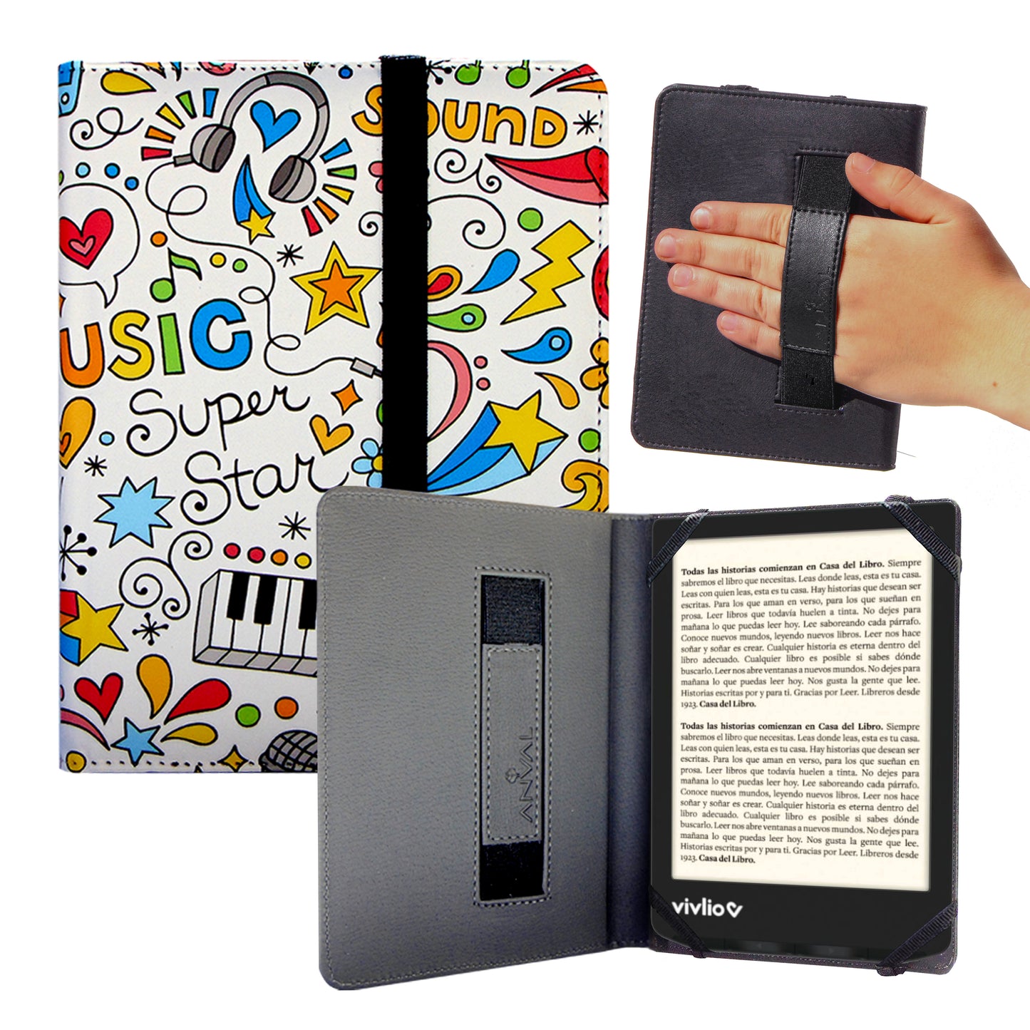 Funda para VIVLIO LIGHT ZEN - ESTAMPADOS (Elástico)