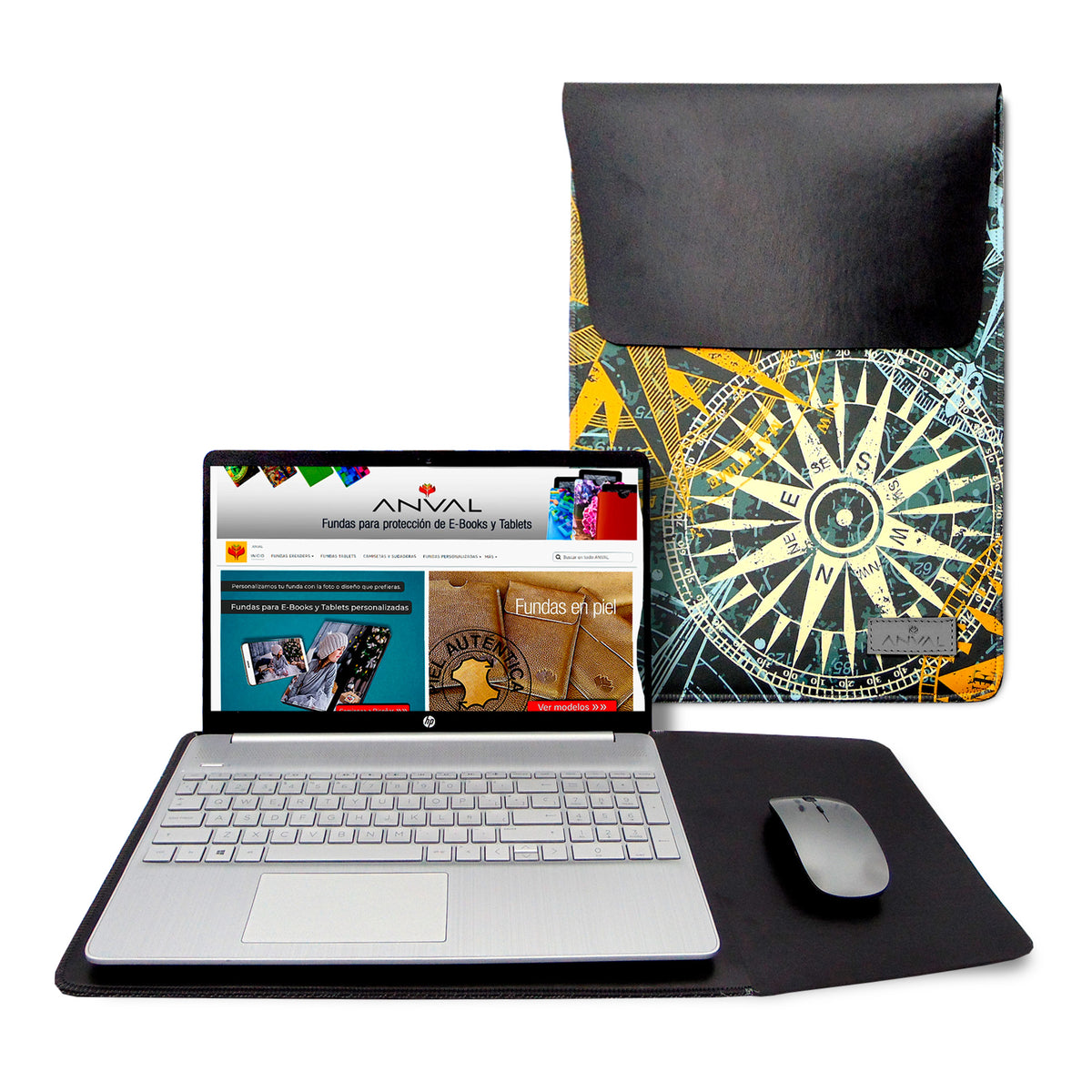 Funda PERSONALIZABLE para Notebook - Ordenador Portátil - Vertical