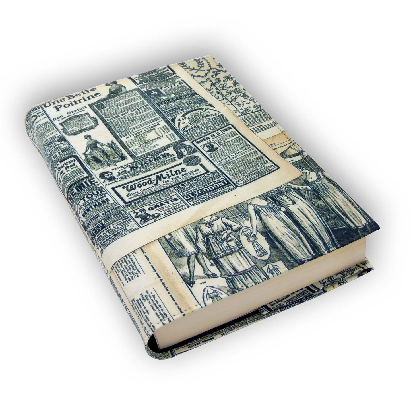 Funda para libro Ajustable, 3 tamaños - Colección Letras