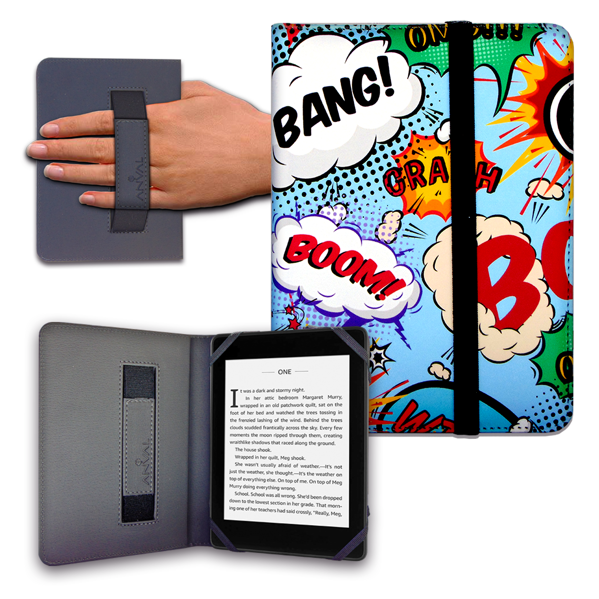 Funda Personalizable para ebook - ESTAMPADOS (Elástico)