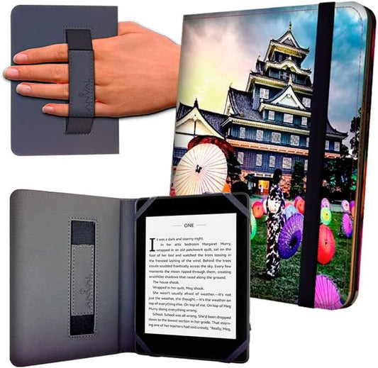 Funda para eBook Personalizada - Elige imágen y tamaño - Libro electrónico - eReader - 6" a 10,1" (Elástico)