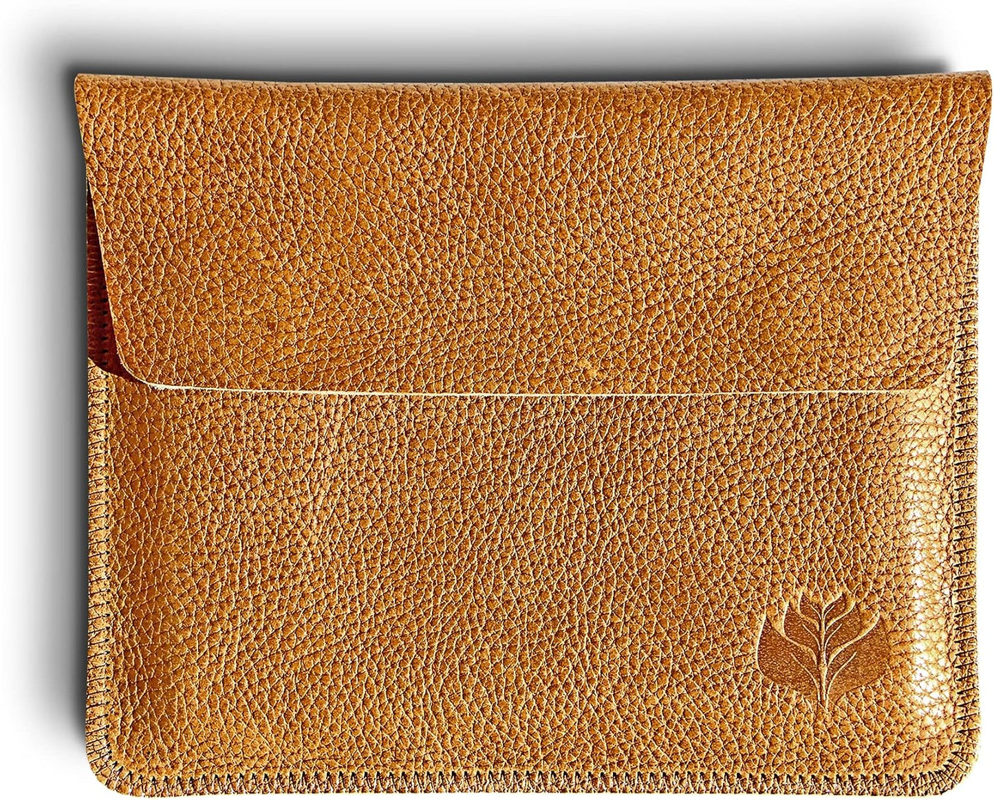 Funda de Piel para Libro electrónico eReader eBook de 6 Pulgadas - Piel AUTÉNTICA - 6" Universal - 100% Cuero Natural -C-