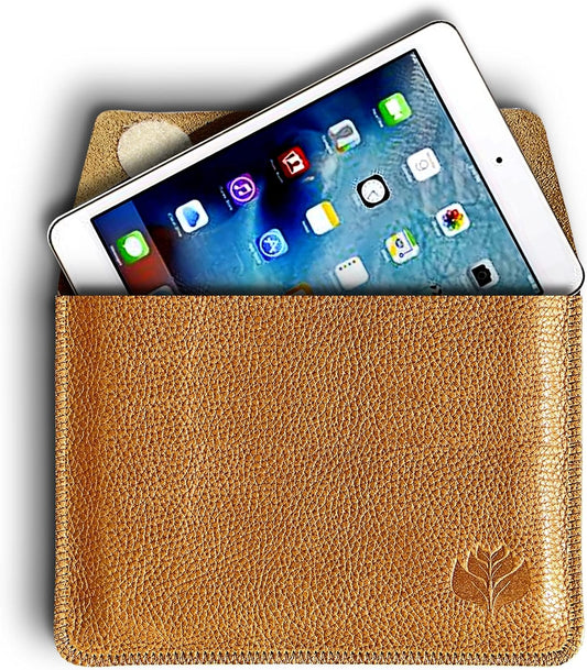 Funda de Piel para Libro electrónico eReader eBook de 6 Pulgadas - Piel AUTÉNTICA - 6" Universal - 100% Cuero Natural -C-