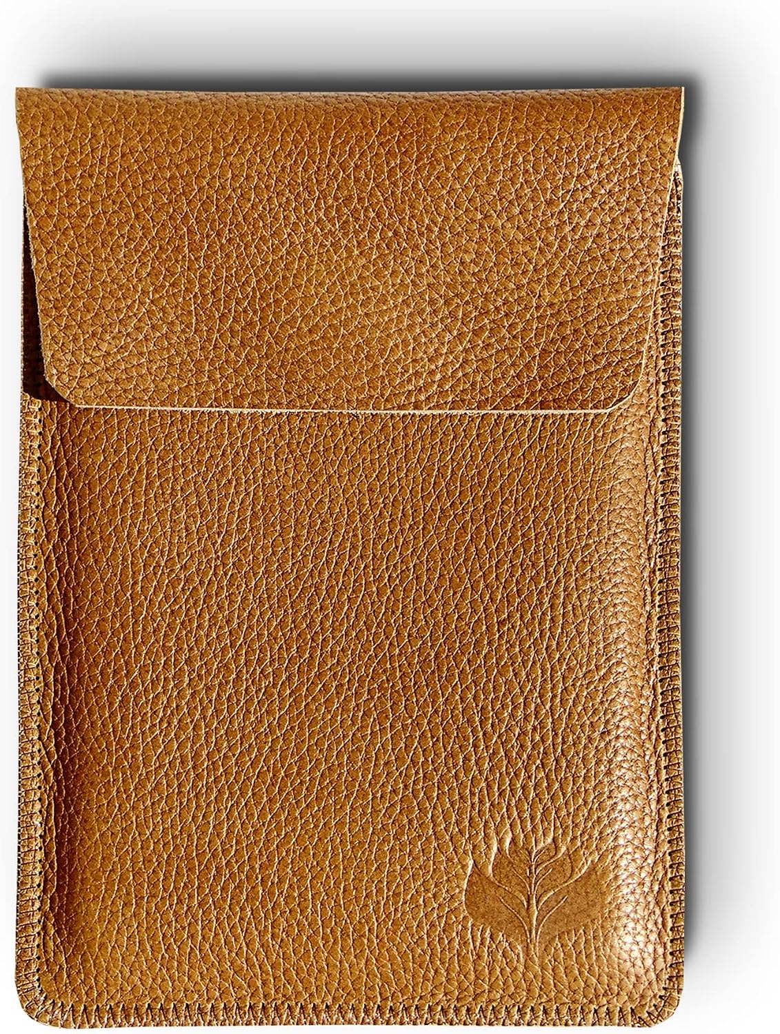 Funda de Piel para Libro electrónico eReader eBook de 6 Pulgadas - Piel AUTÉNTICA - 6" Universal - 100% Cuero Natural -B-