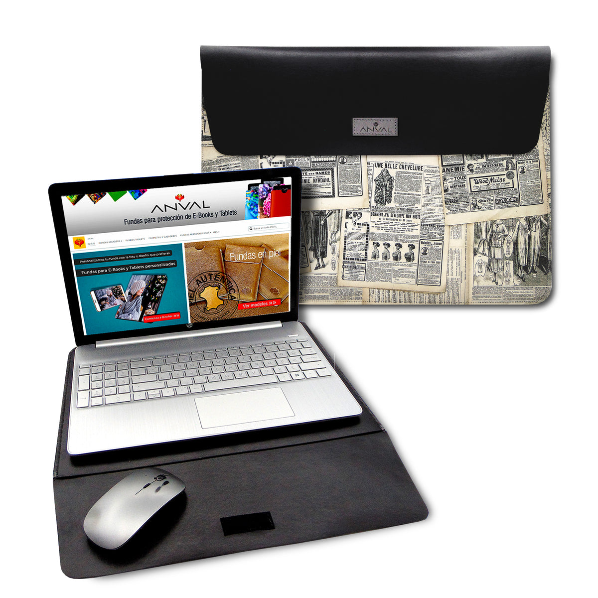 Funda PERSONALIZABLE para Notebook - Ordenador Portátil - Horizontal