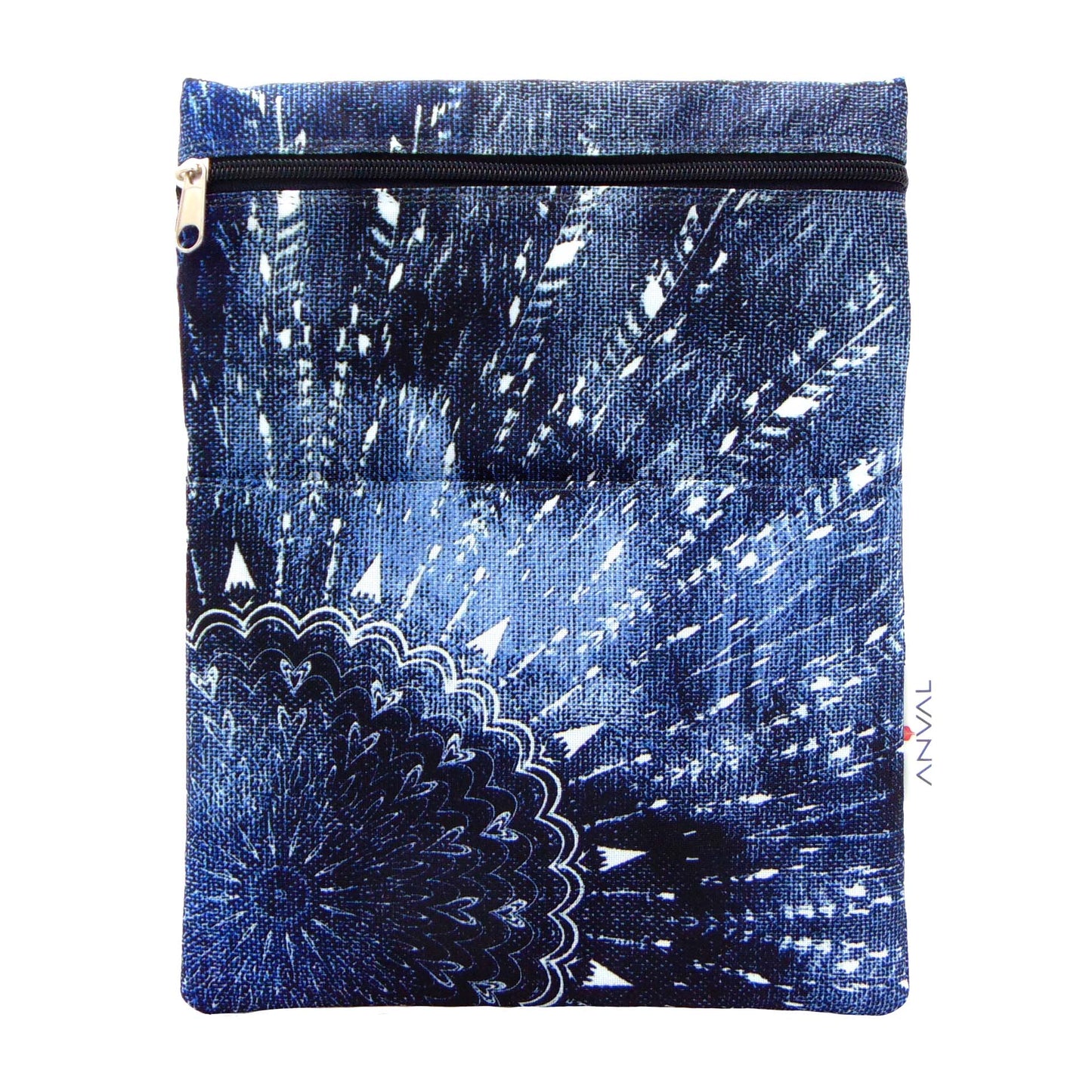 Funda para Libro, Impermeable, Interior Forrado,con Cremallera, Doble Bolsillo Exterior