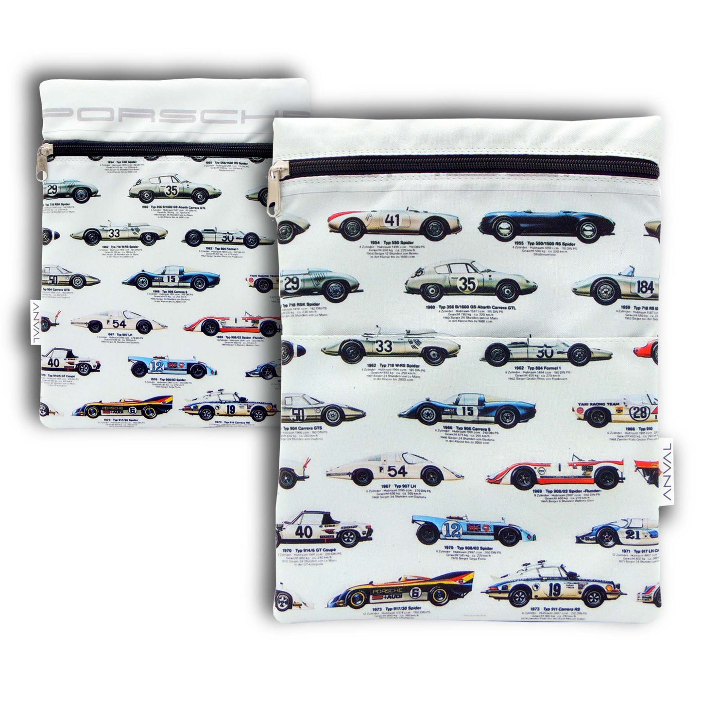 Funda para Libro, Impermeable, Interior Forrado,con Cremallera, Doble Bolsillo Exterior