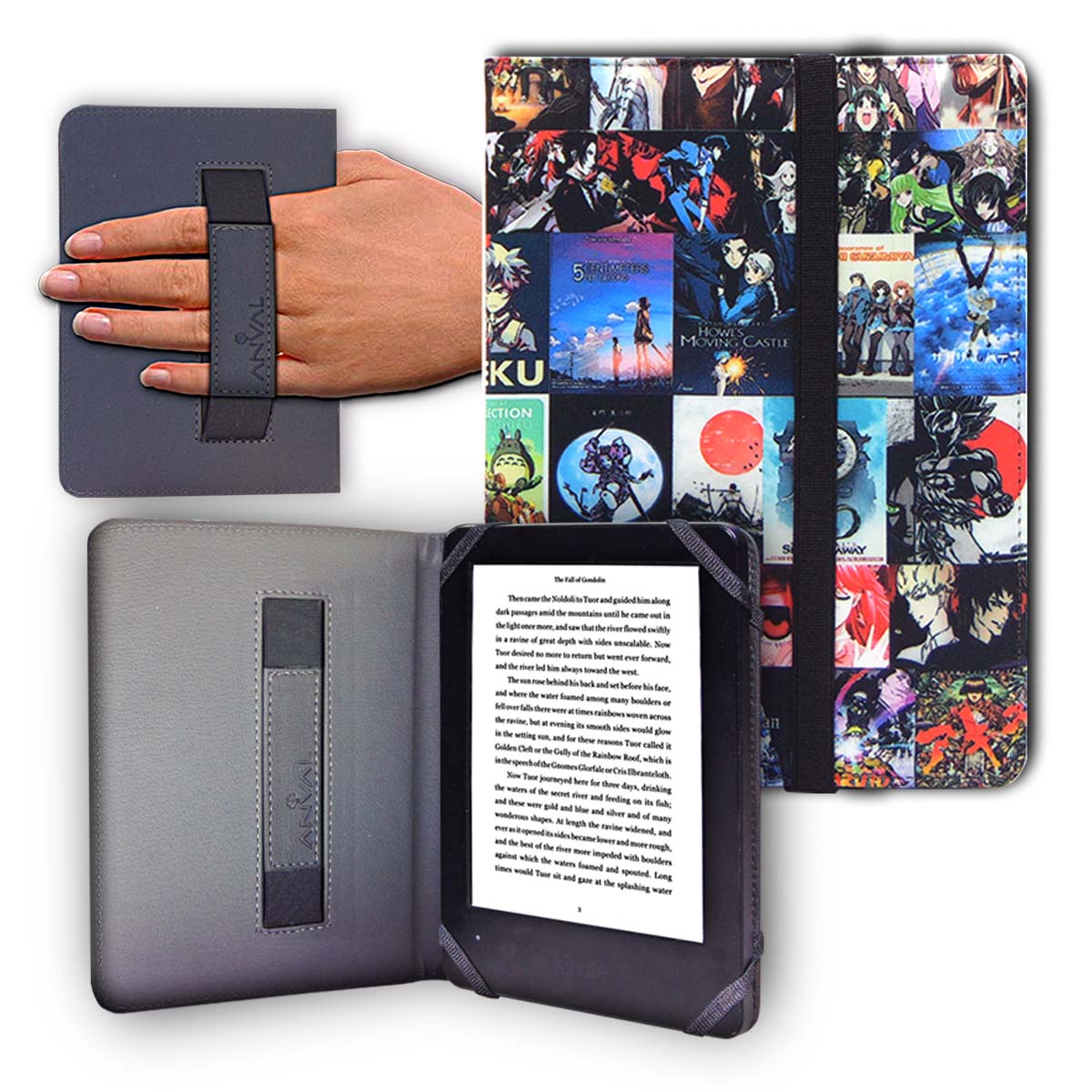 Funda Personalizable para ebook - ESTAMPADOS (Elástico)