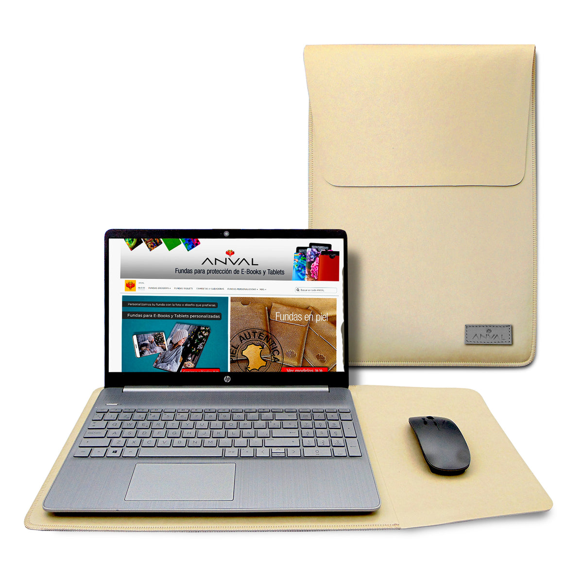 Funda PERSONALIZABLE para Notebook - Ordenador Portátil - Vertical