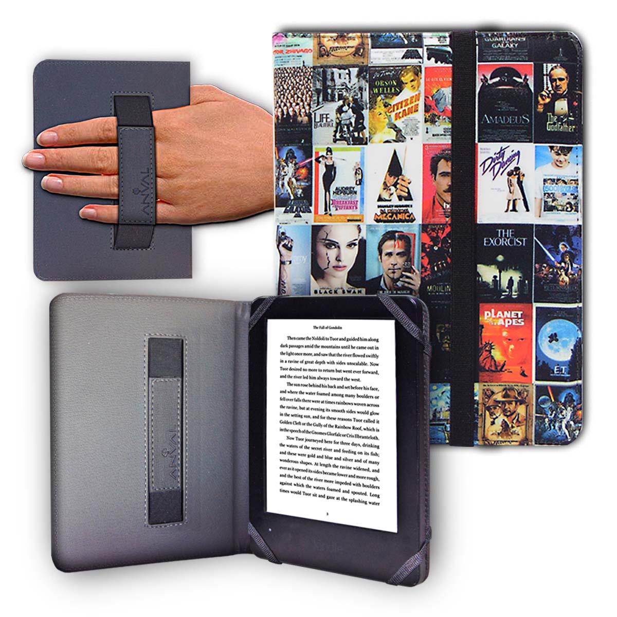 Funda Personalizable para ebook - ESTAMPADOS (Elástico)