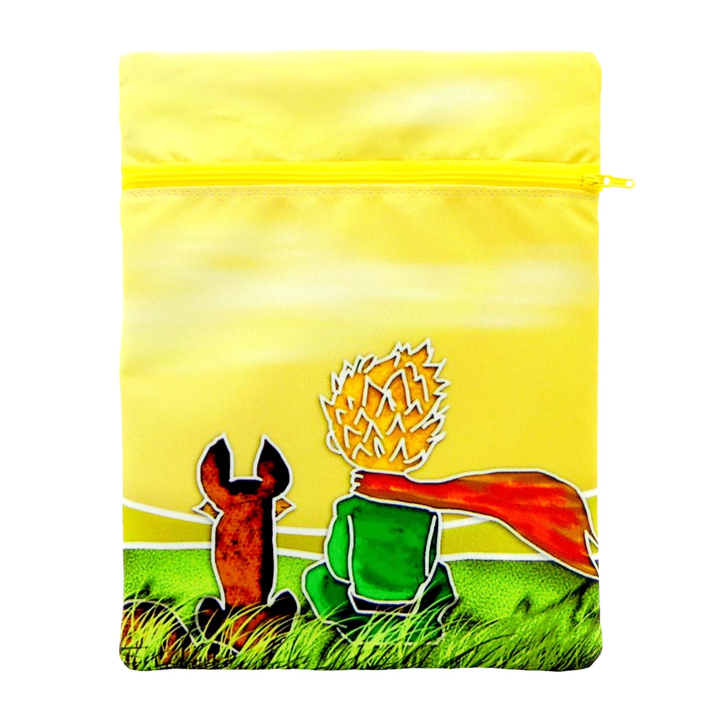 Funda para Libro, Impermeable, Interior Forrado,con Cremallera, Doble Bolsillo Exterior